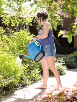 French Blue Watering Can -Gardene Supply Sales 06341 1341 tif