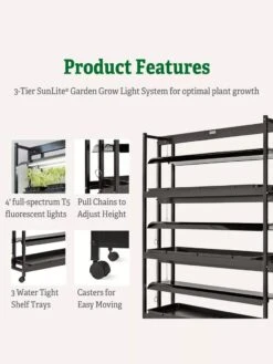 3-Tier Sunlite® Garden -Gardene Supply Sales 39 357 4