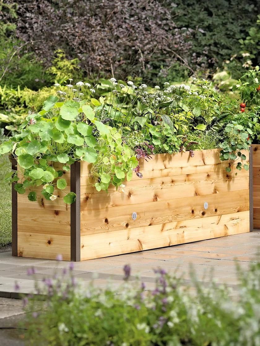 Elevated Raised Bed, 2' x 8' Elevated Raised Bed, 2' X 8' -Gardene Supply Sales 39388 238 001E tif