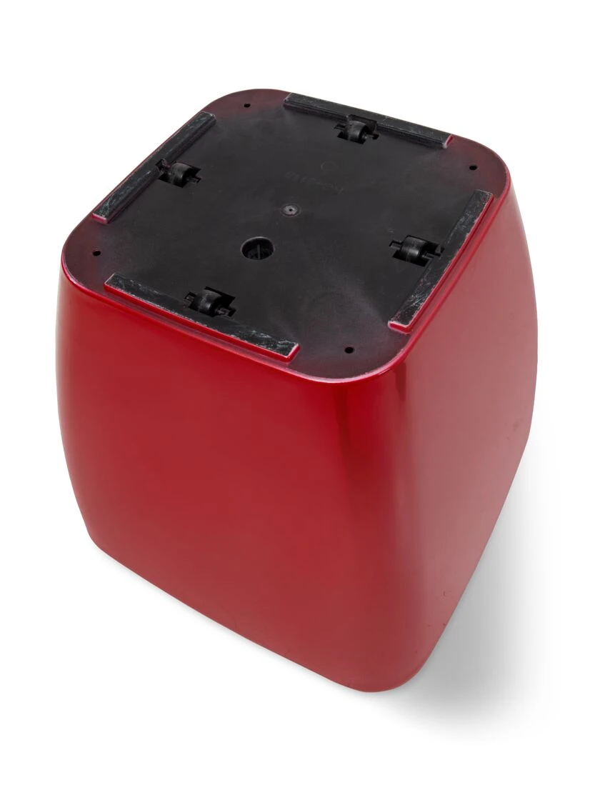 Viva Square Self-Watering Rolling Planter, 20" Diameter, Set of 2 Viva Square Self-Watering Rolling Planter, 20" Diameter, Set Of 2 -Gardene Supply Sales 3 4 crop 8612930 0110