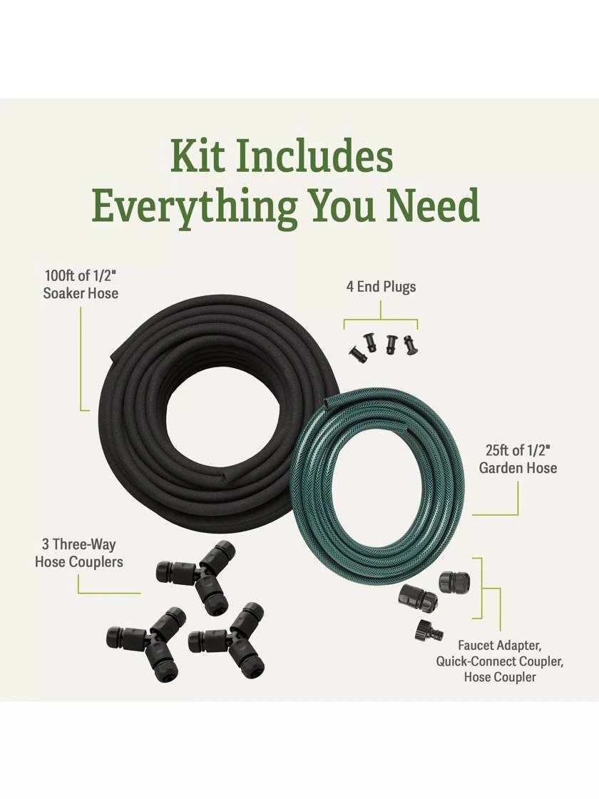 Garden Row Snip-n-Drip Soaker System Garden Row Snip-n-Drip Soaker System -Gardene Supply Sales 8587042 inclusion