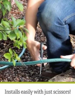 Landscape Snip-n-Drip Soaker System -Gardene Supply Sales 8587044 scissors