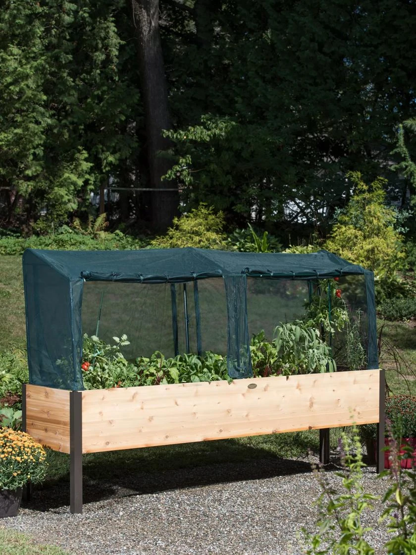 Elevated Planter Box, Frame and 2 Covers Kit, 2' x 8' Elevated Planter Box, Frame And 2 Covers Kit, 2' X 8' -Gardene Supply Sales 8587631 314 tif 1