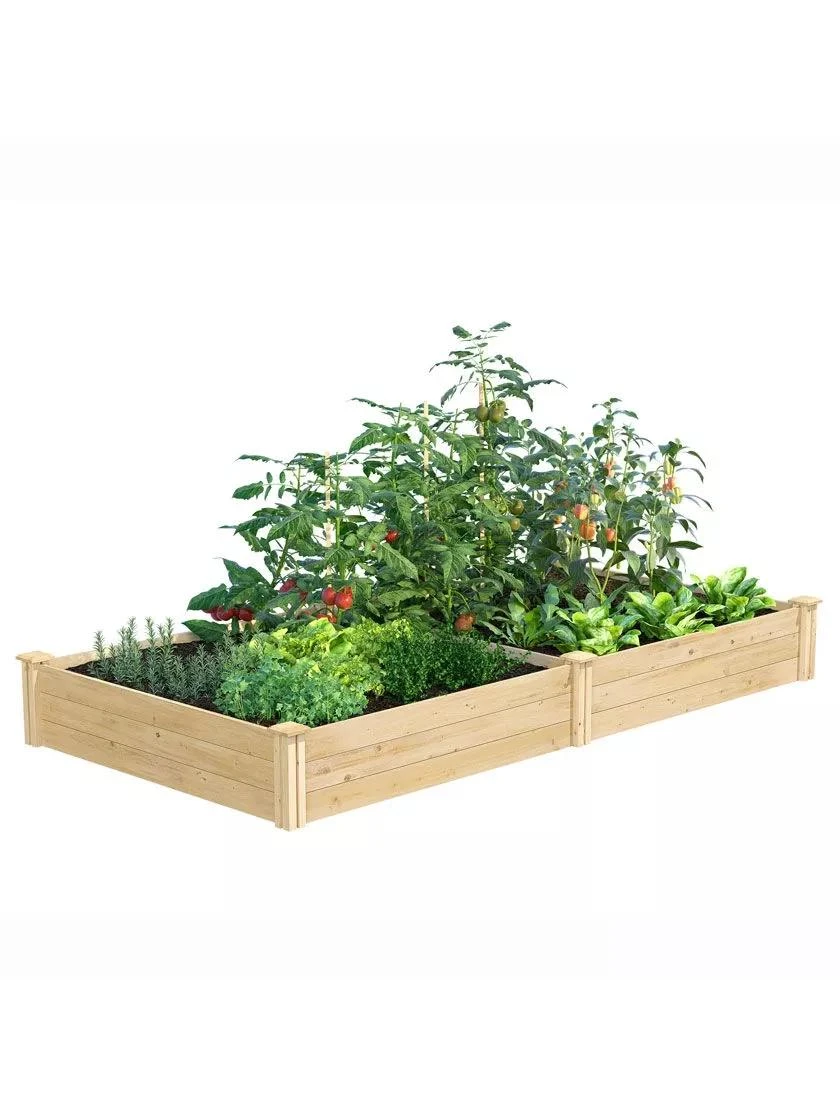 4' Cedar Raised Beds 4' Cedar Raised Beds -Gardene Supply Sales 8588177 01V greenes customizable cedar raised garden bed 4x8 1