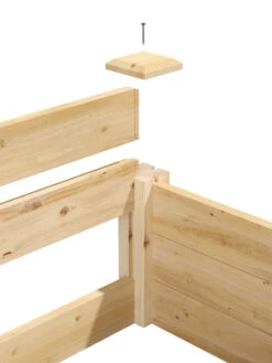 Tall 2-Tier Pine Raised Garden Bed, 4'x12' 5 Tall 2-Tier Pine Raised Garden Bed, 4'x12' -Gardene Supply Sales 8588181 04v 2