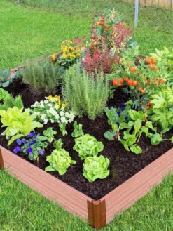 Composite Raised Bed With 1" Boards, 11" 7 Composite Raised Bed With 1" Boards, 11" -Gardene Supply Sales 8588274 03V tif