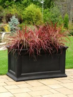 Fairfield Self-Watering Patio Planters, 20” X 36” 3 Fairfield Self-Watering Patio Planters, 20” X 36” -Gardene Supply Sales 8588417 12V tif