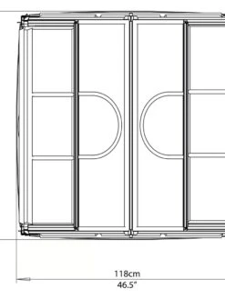 Canopia® By Palram Plant Inn™ Raised Bed Greenhouse, 4' X 4' -Gardene Supply Sales 8588803 11V tif