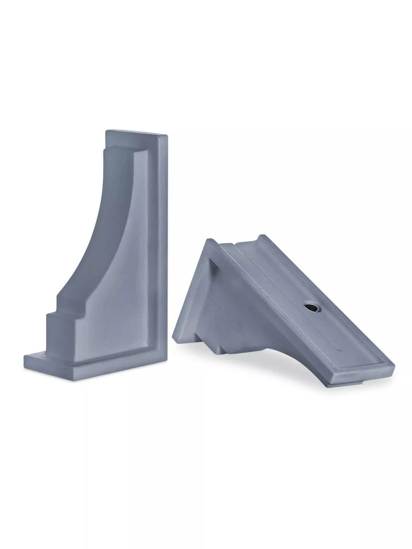 Fairfield Window Box Brackets, Set of 2 Fairfield Window Box Brackets, Set Of 2 -Gardene Supply Sales 8588939GRAPHITE 300 tif