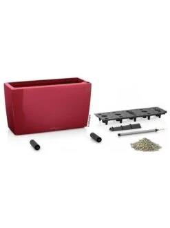 Lechuza® Cararo Rectangular Indoor Planter With Casters 2 Lechuza® Cararo Rectangular Indoor Planter With Casters -Gardene Supply Sales 8590295 04v