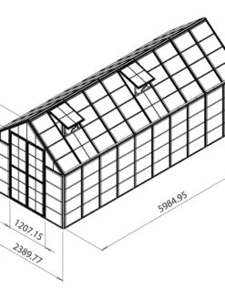Canopia® By Palram Harmony™ Snap & Grow Greenhouse, 8' -Gardene Supply Sales 8591043 11V tif
