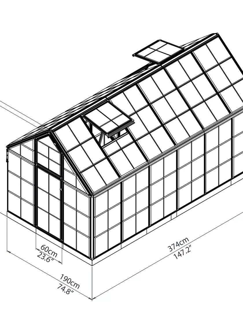 Canopia® by Palram Snap & Grow Greenhouses Canopia® By Palram Snap & Grow Greenhouses -Gardene Supply Sales 8591049 03V tif