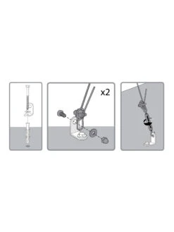 Canopia® By Palram Anchoring Kit For Snap & Grow™ Greenhouse -Gardene Supply Sales 8591357 07v