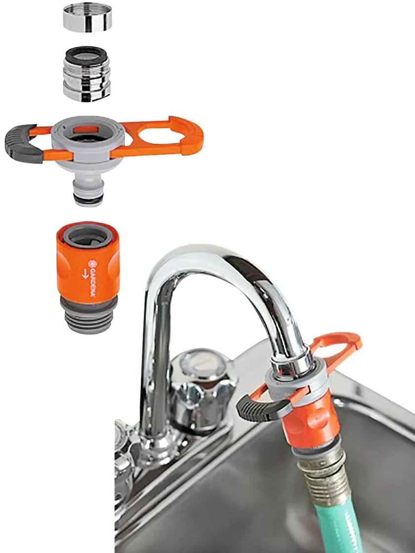 Faucet Adapter for Indoor Taps Faucet Adapter For Indoor Taps -Gardene Supply Sales 8592715 001V tif