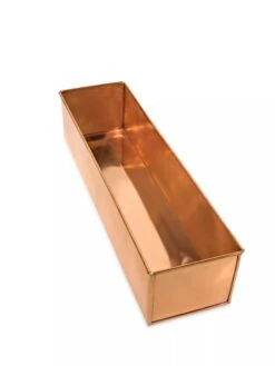 Tall Rectangular Copper Plant Tray, 18" X 5" X 4" -Gardene Supply Sales 8593534 1194 tif