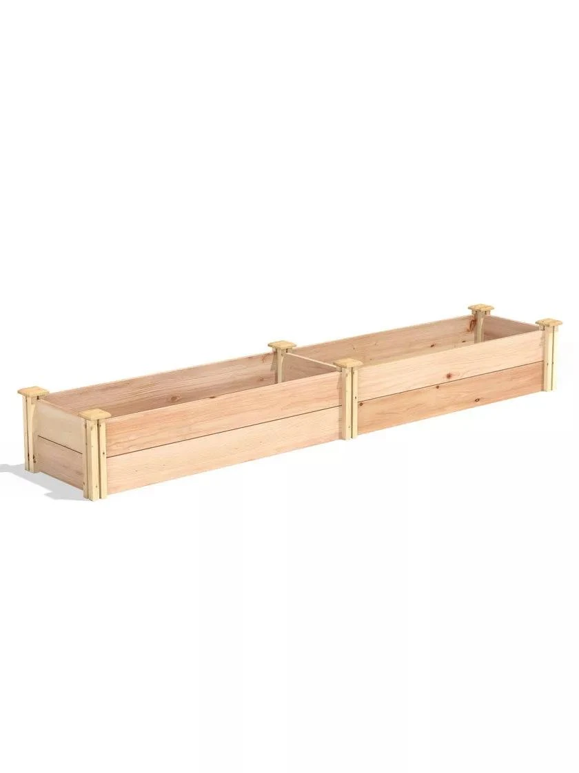 Premium Cedar Raised Garden Bed, 16" x 96" Premium Cedar Raised Garden Bed, 16" X 96" -Gardene Supply Sales 8593873 03V