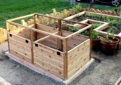 OLT Raised Cedar Garden Bed, 3' X 6' 5 OLT Raised Cedar Garden Bed, 3' X 6' -Gardene Supply Sales 8594002 05V tif
