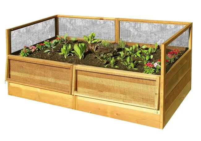 OLT Raised Cedar Garden Bed, 3' x 6' OLT Raised Cedar Garden Bed, 3' X 6' -Gardene Supply Sales 8594002 06V tif