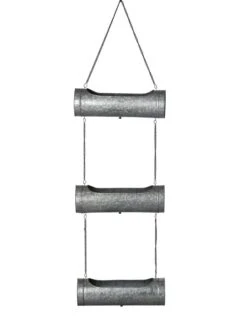Galvanized Hanging Triple Planter -Gardene Supply Sales 8595213 0005 tif