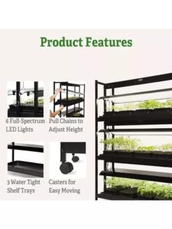 LED SunLite® 3-Tier Garden -Gardene Supply Sales 8595554 4