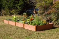 Composite Raised Bed With 1" Boards, 11" 4 Composite Raised Bed With 1" Boards, 11" -Gardene Supply Sales 8595613 02V tif