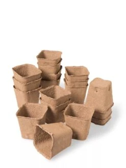 3-1/2” Square Biodegradable Pots, Set Of 18 -Gardene Supply Sales 8595967 9476 tif