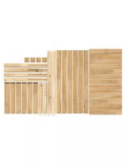 Elevated Cedar Garden Bed, 2' X 4' X 31" -Gardene Supply Sales 8596147 07V 3 4