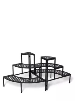 Quarter-Round Lattice Plant Stand -Gardene Supply Sales 8596372 6792 tif