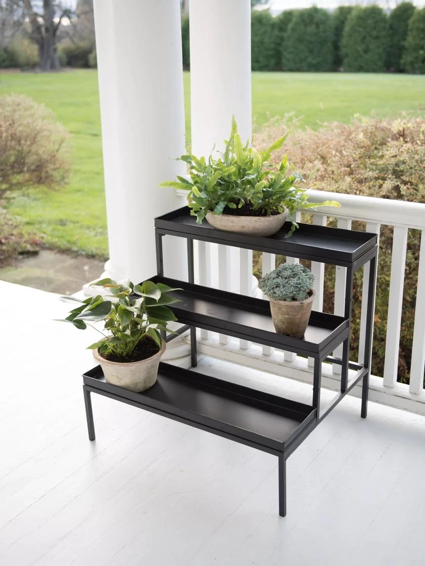 Trays for the Rectangular Lattice Plant Stand, Set of 3 Trays For The Rectangular Lattice Plant Stand, Set Of 3 -Gardene Supply Sales 8596373 6782 tif