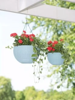 Weave Self-Watering Hanging Basket, 10" -Gardene Supply Sales 8596490 2069 tif