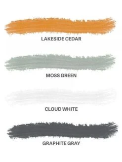 Gardener’s Exterior Wood Stain, 1 Quart -Gardene Supply Sales 8596759 001E colors