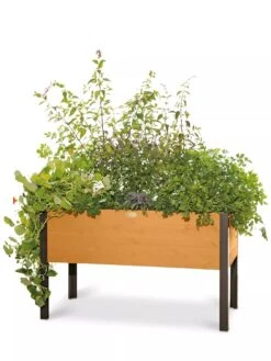 Eco-Stained Elevated Planter Box, 2'x4' -Gardene Supply Sales 8596759 101 tif
