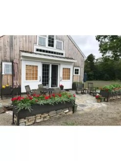 Eco-Stained Elevated Planter Box, 2'x8' -Gardene Supply Sales 8596760 01CUST