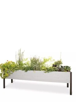 Eco-Stained Elevated Planter Box, 2'x8' -Gardene Supply Sales 8596760 102 tif