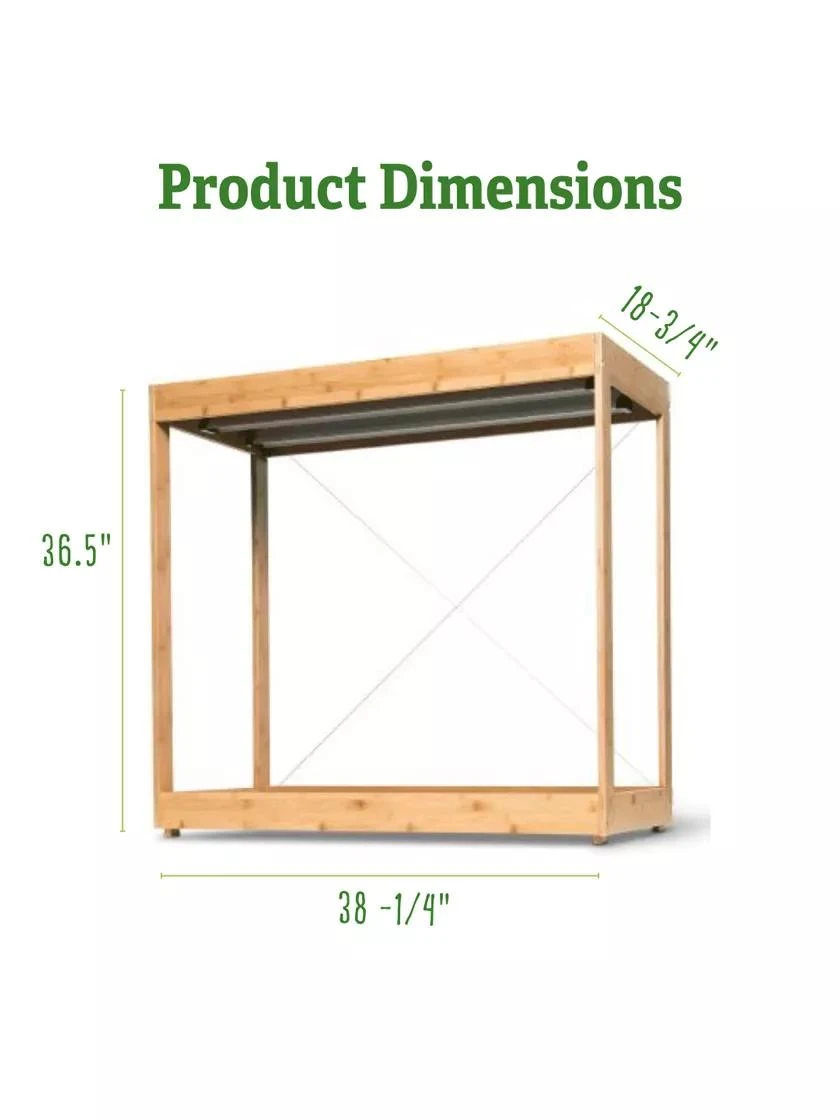 Medium Bamboo LED Grow Light Garden Medium Bamboo LED Grow Light Garden -Gardene Supply Sales 8597883 4