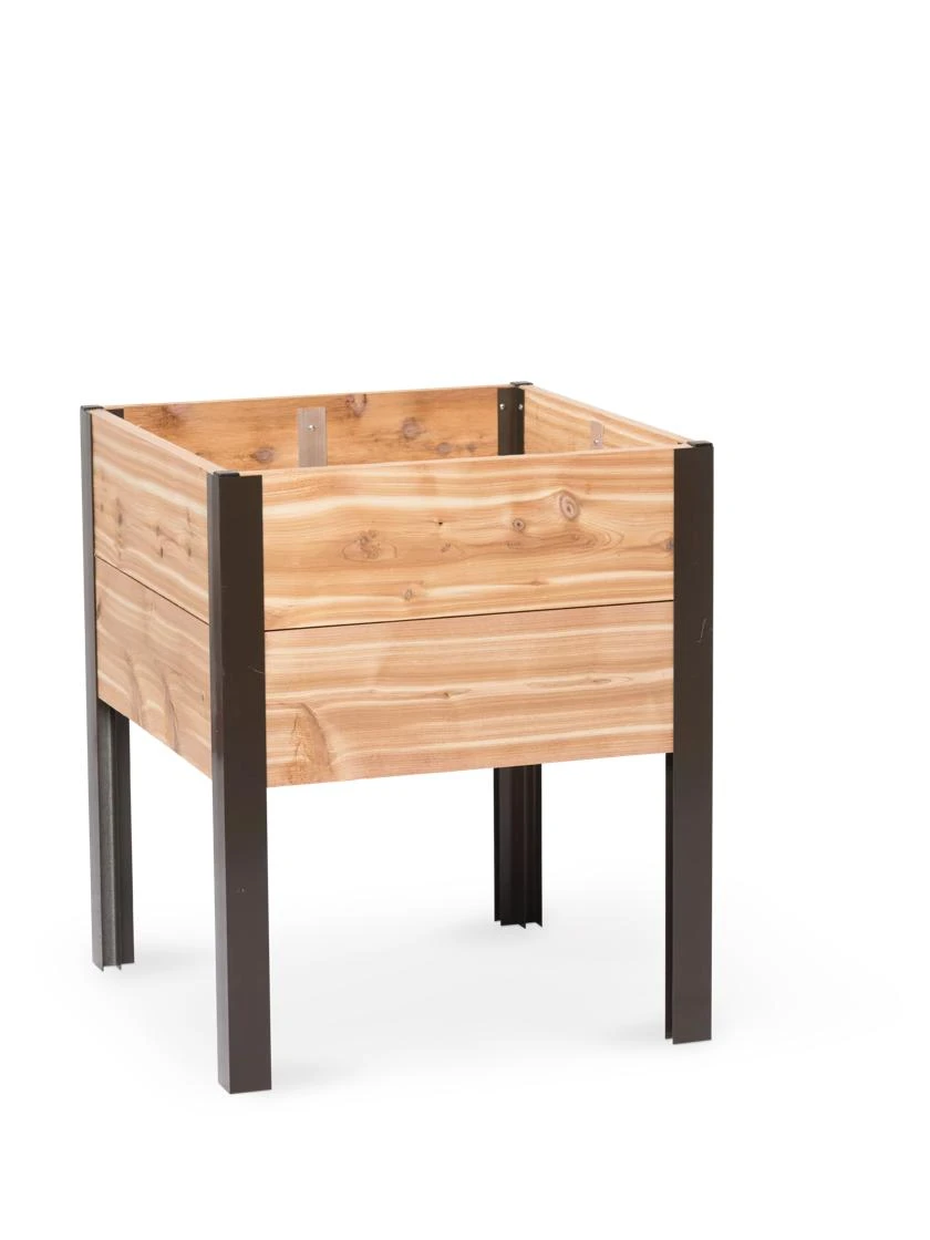 Elevated Cedar Planter Box, 2' x 2' Elevated Cedar Planter Box, 2' X 2' -Gardene Supply Sales 8597991 10040 tif