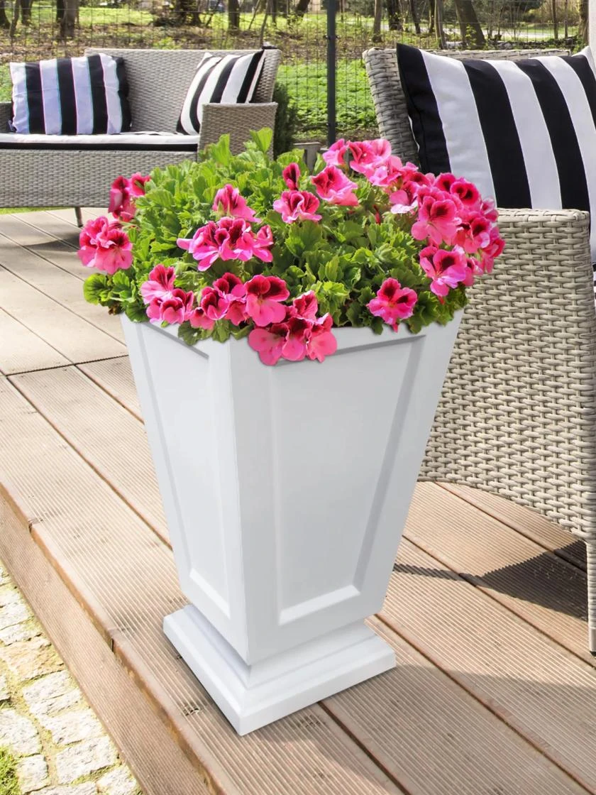 Kensington Self-Watering Tall Patio Planter, 25" Kensington Self-Watering Tall Patio Planter, 25" -Gardene Supply Sales 8598549 02V tif