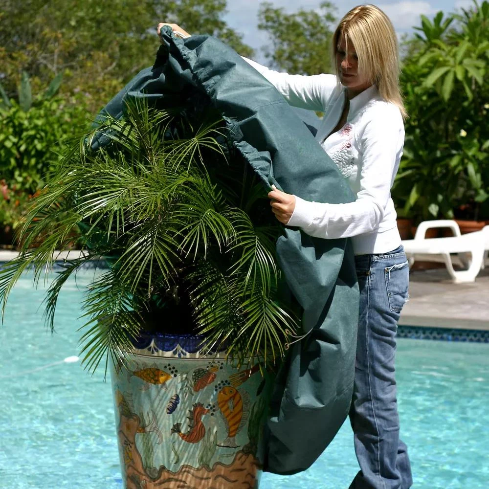 The Planket® Frost Protection Plant Cover, 10' Round The Planket® Frost Protection Plant Cover, 10' Round -Gardene Supply Sales 8599102 02V tif