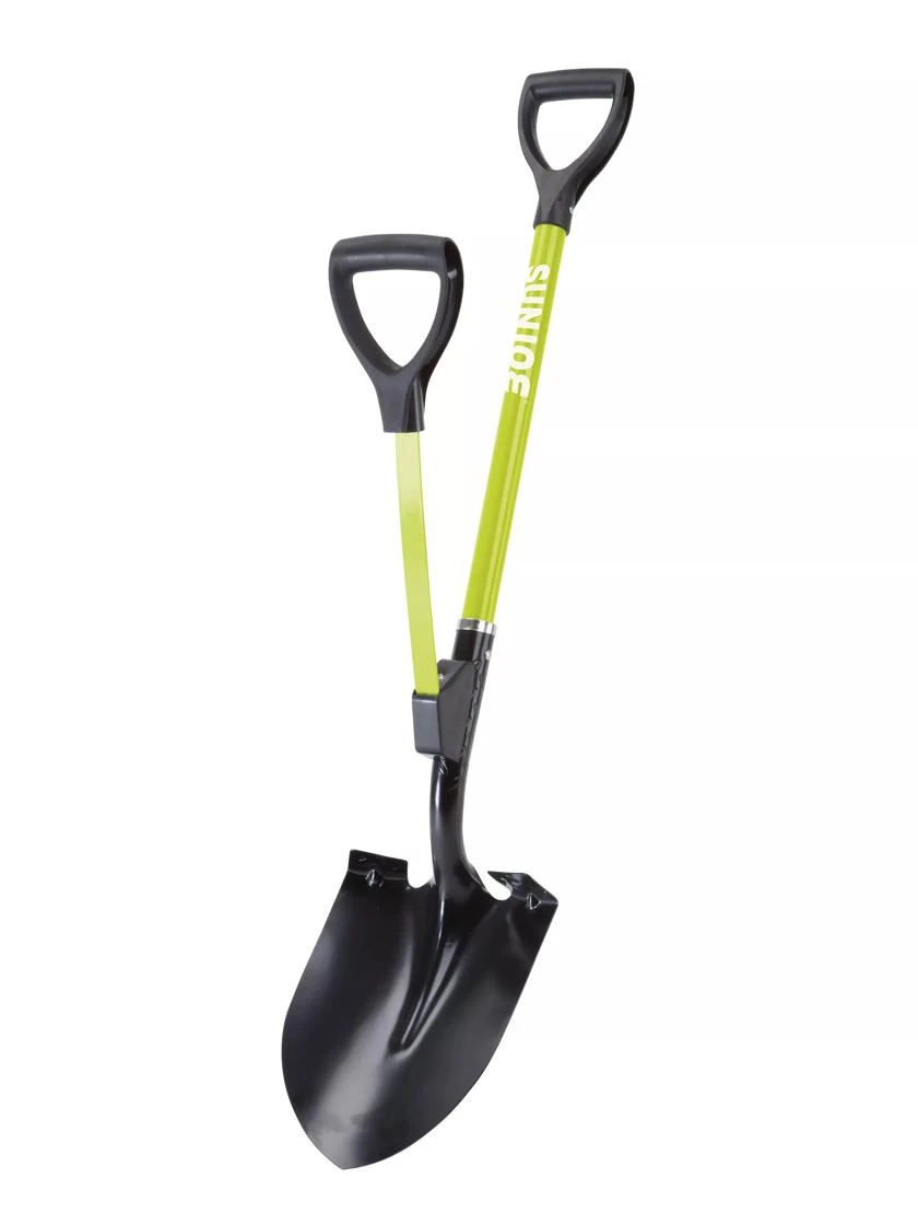 Sun Joe® Shovelution Steel Blade Shovel with Spring Assist Handle Sun Joe® Shovelution Steel Blade Shovel With Spring Assist Handle -Gardene Supply Sales 8599166 03V tif