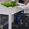 Liberty Accessible Vinyl Elevated Raised Garden