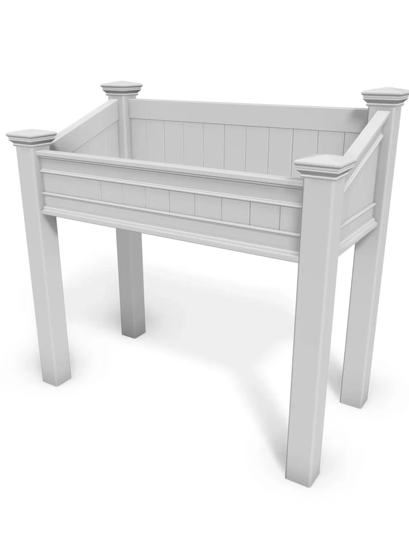 Liberty Accessible Vinyl Elevated Raised Garden Liberty Accessible Vinyl Elevated Raised Garden -Gardene Supply Sales 8599296 03V tif