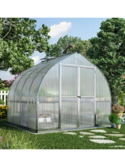Canopia® By Palram Bella™ Greenhouse, 8' -Gardene Supply Sales 8599337 02v