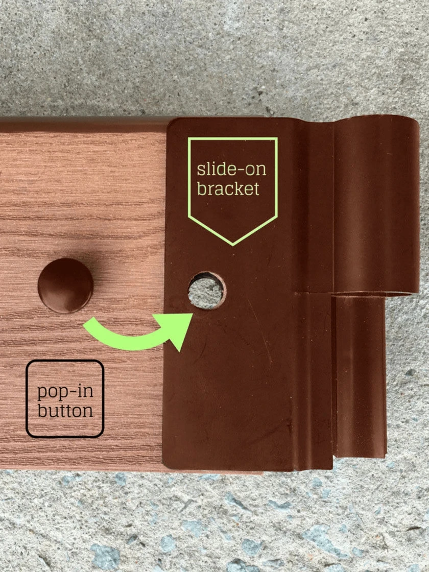 Classic Sienna Circle Keyhole Garden with 2" boards Classic Sienna Circle Keyhole Garden With 2" Boards -Gardene Supply Sales 8599444 03v