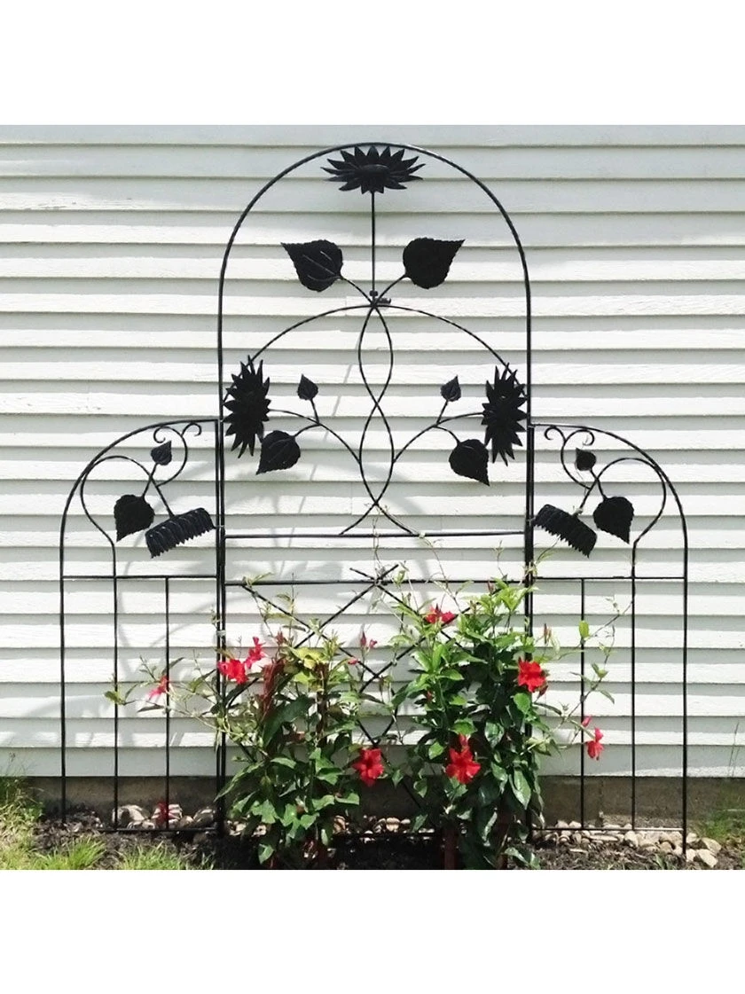 Achla Designs Sunflower Garden Trellis Achla Designs Sunflower Garden Trellis -Gardene Supply Sales 8599487 01v