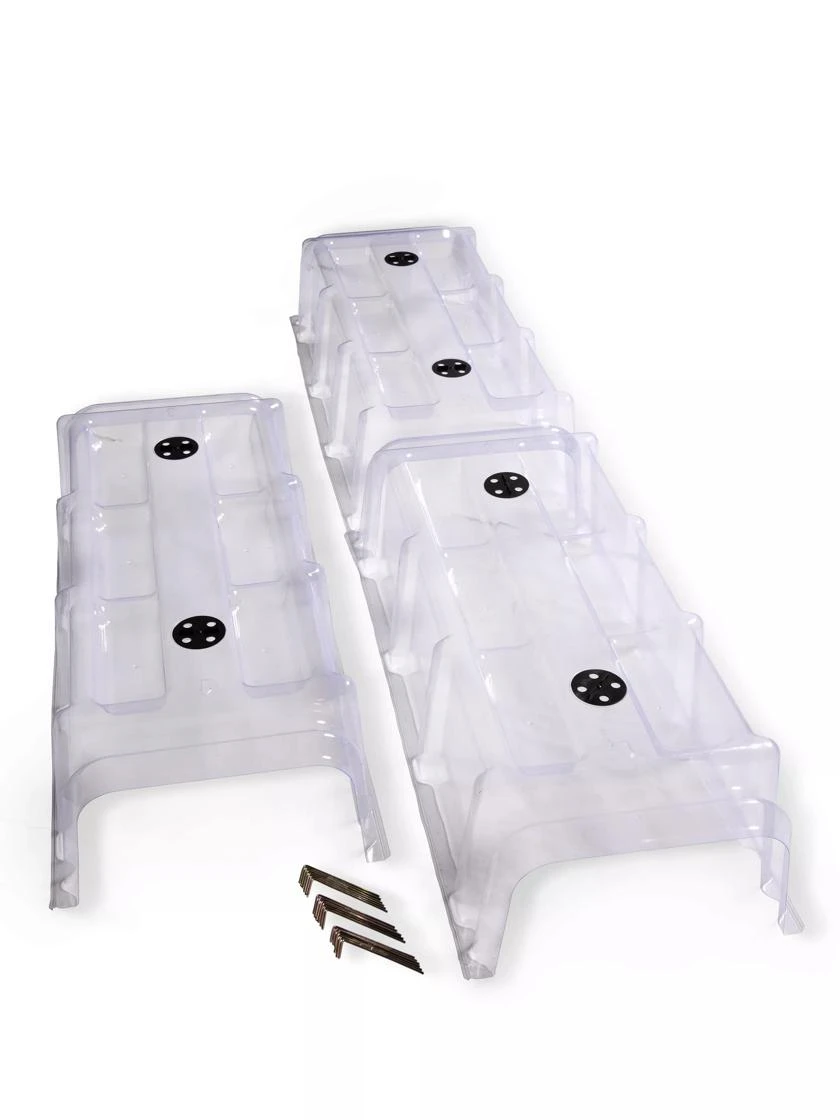 Cool Weather Row Cloche Centers, Set of 3 Cool Weather Row Cloche Centers, Set Of 3 -Gardene Supply Sales 8599960 17 tif