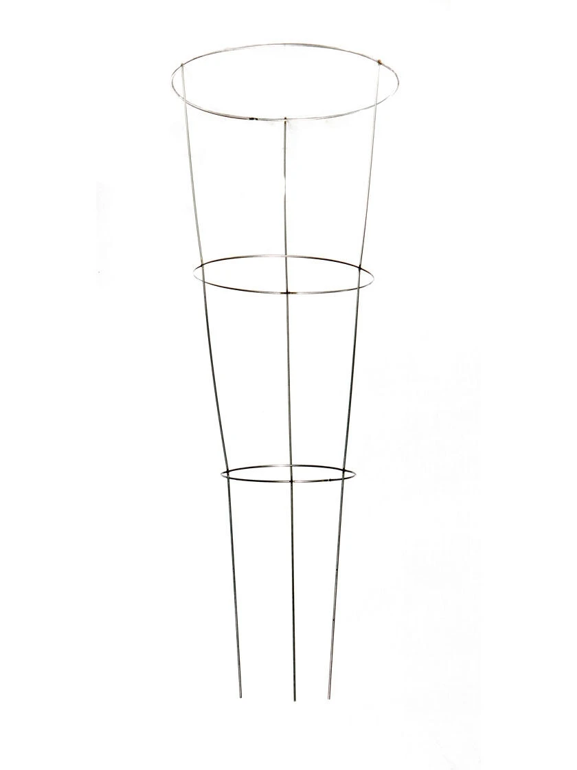 Heavy-Duty Galvanized Plant Supports 42", Set of 5 Heavy-Duty Galvanized Plant Supports 42", Set Of 5 -Gardene Supply Sales 8600028 01v heavy duty galvanized plant supports 42 inch