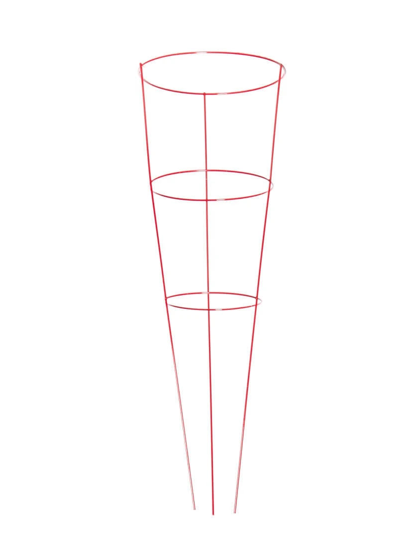 Heavy-Duty Plant Supports 42", Set of 5 Heavy-Duty Plant Supports 42", Set Of 5 -Gardene Supply Sales 8600029 02v heavy duty colorful plant supports 42 inch red