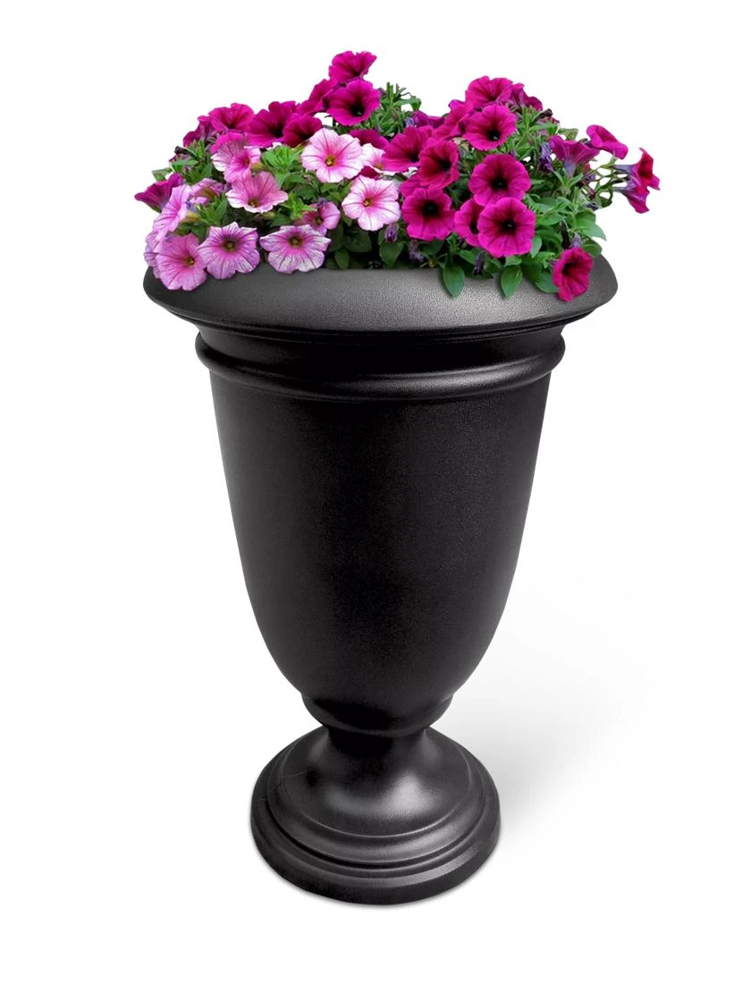 Ellington Self-Watering Urn Planter, 24" Ellington Self-Watering Urn Planter, 24" -Gardene Supply Sales 8600110 04V tif