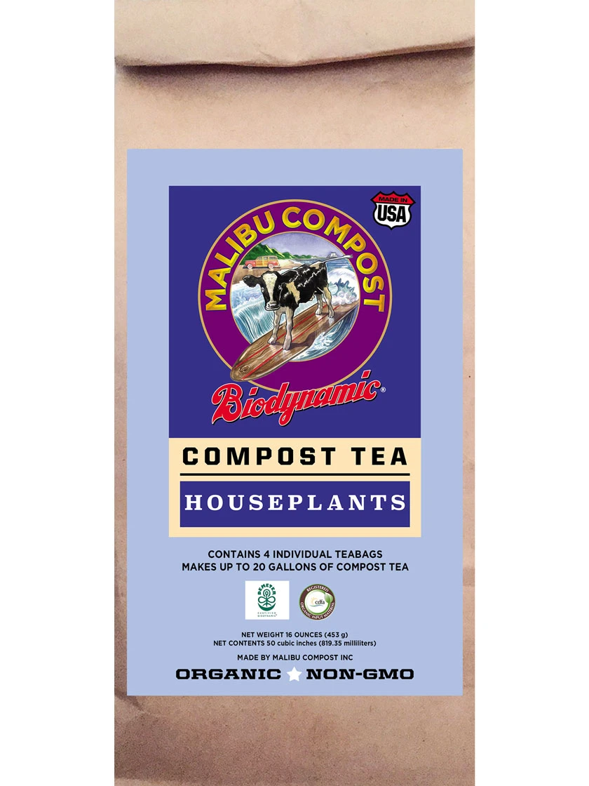 Malibu Compost Tea for Houseplants Malibu Compost Tea For Houseplants -Gardene Supply Sales 8600164 01bus house biodynamic houseplant compost tea bags