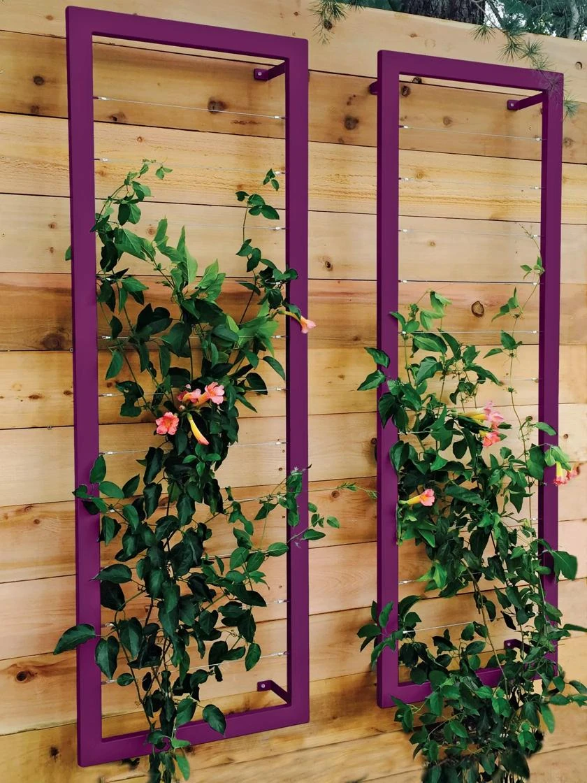 Ina Modern Wall Trellis Sr. Ina Modern Wall Trellis Sr. -Gardene Supply Sales 8600510 02V tif